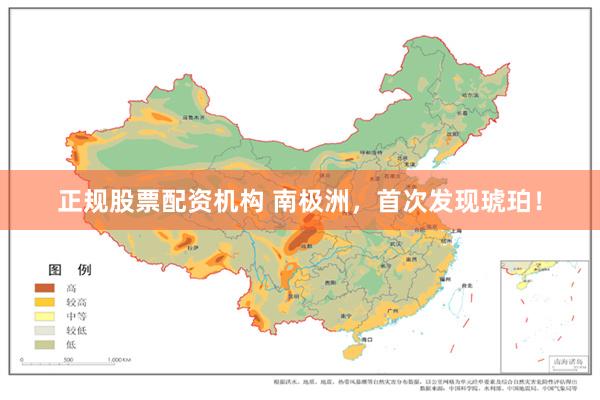 正规股票配资机构 南极洲，首次发现琥珀！