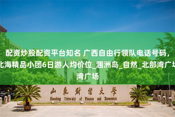 配资炒股配资平台知名 广西自由行领队电话号码，北海精品小团6日游人均价位_涠洲岛_自然_北部湾广场