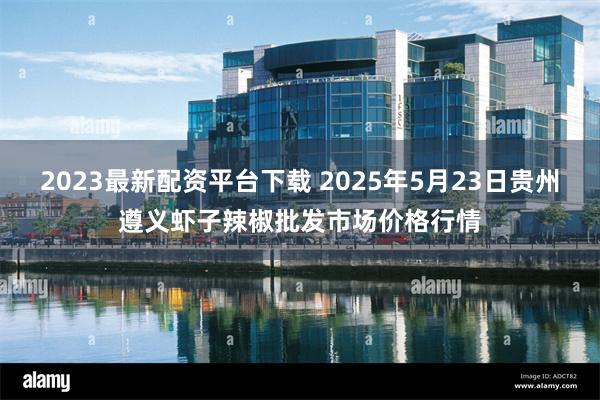 2023最新配资平台下载 2025年5月23日贵州遵义虾子辣椒批发市场价格行情