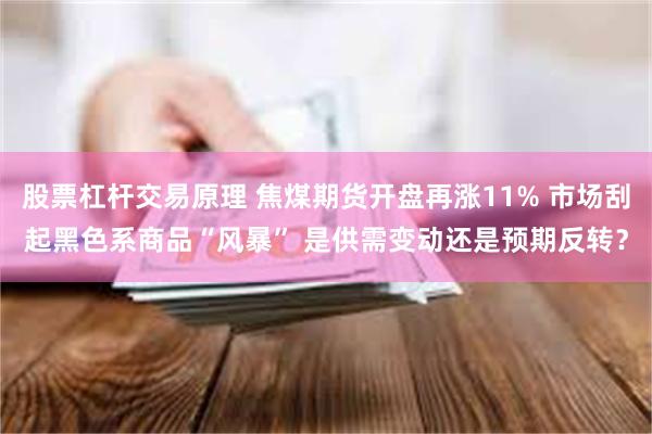 股票杠杆交易原理 焦煤期货开盘再涨11% 市场刮起黑色系商品“风暴” 是供需变动还是预期反转？