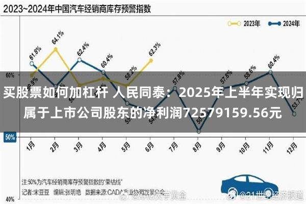 买股票如何加杠杆 人民同泰：2025年上半年实现归属于上市公司股东的净利润72579159.56元