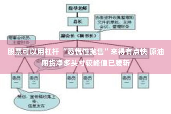 股票可以用杠杆 “恐慌性抛售”来得有点快 原油期货净多头寸较峰值已腰斩