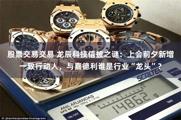 股票交易交易 龙辰科技信披之谜：上会前夕新增一致行动人，与嘉德利谁是行业“龙头”？