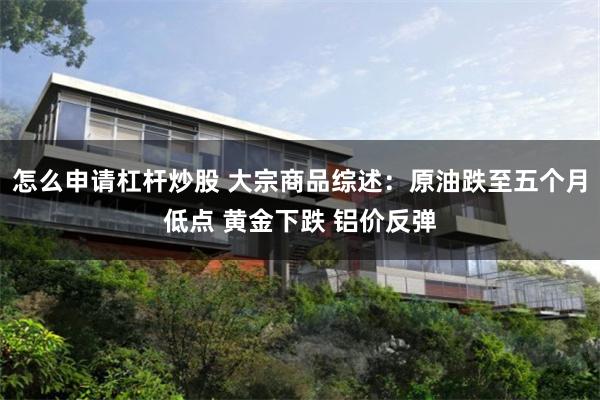 怎么申请杠杆炒股 大宗商品综述:原油跌至五个月低点 黄金下跌 铝价反弹