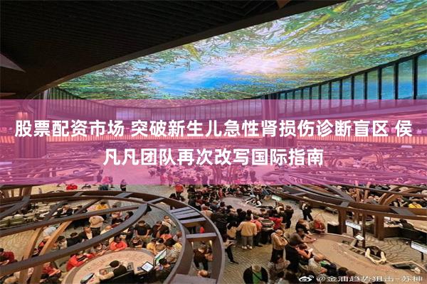 股票配资市场 突破新生儿急性肾损伤诊断盲区 侯凡凡团队再次改写国际指南