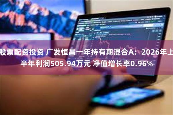 股票配资投资 广发恒昌一年持有期混合A：2026年上半年利润505.94万元 净值增长率0.96%