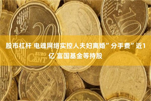 股市杠杆 电魂网络实控人夫妇离婚”分手费”近1亿 富国基金等持股