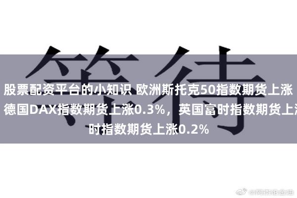 股票配资平台的小知识 欧洲斯托克50指数期货上涨0.5%，德国DAX指数期货上涨0.3%，英国富时指数期货上涨0.2%