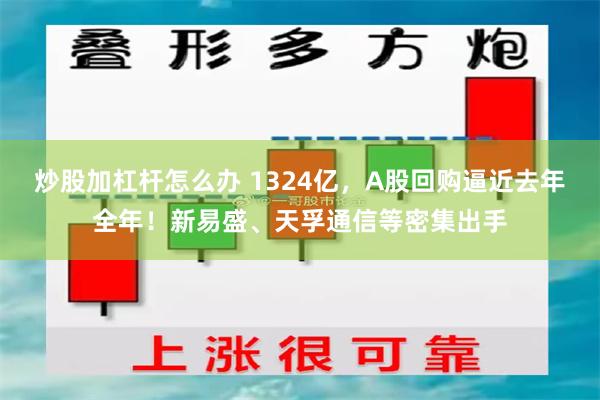 炒股加杠杆怎么办 1324亿,A股回购逼近去年全年!新易盛、天孚通信等密集出手